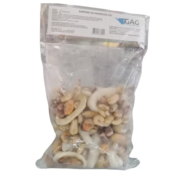 Surtido De Mariscos con Camarones GAG 1 KG